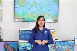 BMKG peringatkan ada potensi hujan beragam intensitas di sejumlah kota pada awal pekan