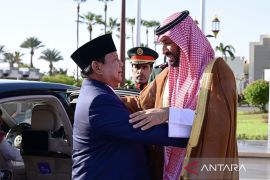 Presiden Prabowo dan Pangeran MBS teken MoM DKT Indonesia-Arab Saudi