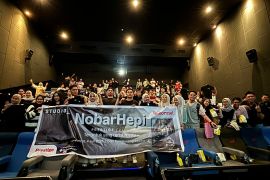 Telkomsel  hadirkan "Nobar Hepi" bersama pelanggan empat kota besar