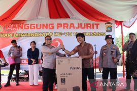 Polres Bangka Selatan gelar panggung prajurit