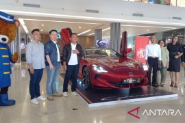 MG Cyberster kendaraan listrik sporty premium hadir di Manado