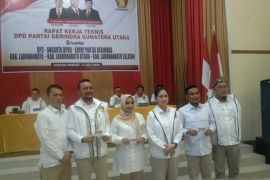 Dua kepala daerah di Sumut bergabung Partai Gerindra, ini tujuannya