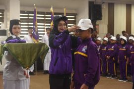 Pemkot Kediri gelorakan semangat juang peserta Porseni Madrasah 2025