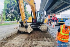 Jasamarga Transjawa lakukan rekonstruksi Km 32 Ruas Tol Jakarta-Cikampek