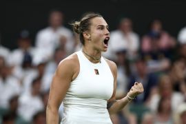 Sabalenka bekuk Raducanu dan melangkah ke 16 besar Wimbledon