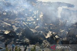 Kebakaran hanguskan pemukiman warga di Dok VII Jayapura