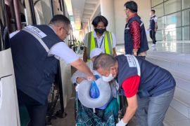 Jamaah haji Kloter 12 asal HST dan HSS tiba di tanah air