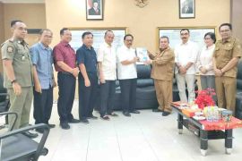 Dinas PUPR Kalteng terima dokumen rencana pembangunan Gereja Maranathe GKE