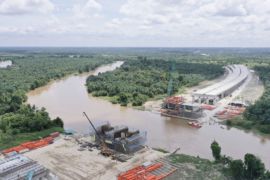 HKI laporkan pembangunan Jalan Tol Lingkar Pekanbaru capai 57 persen
