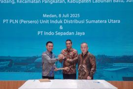 PLN Sumut - Asian Agri perkuat  transisi energi hijau dari PLTBg