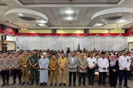 Bupati Jon Firman Pandu Buka Acara Forum Silaturahmi Gerakan Bersama Membangun Kabupaten Solok