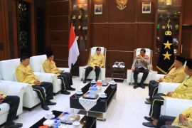 Polda Gorontalo dan Dewan Adat perkuat sinergi budaya dan keamanan