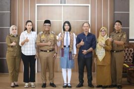 Jadi anggota Paskibraka Nasional, Bupati Lampung Tengah beri apresiasi siswi SMAN 1 Seputih