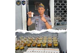 Rutan Pakjo gelar tes urine, pastikan pegawai dan warga binaan lepas dari narkoba