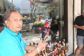 Kerajinan wayang golek di Jalan Braga tembus ke Belanda