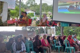 BPJS Ketenagakerjaan sosialisasikan pentingnya perlindungan jaminan sosial bagi pekerja informal di Desa Air Limau