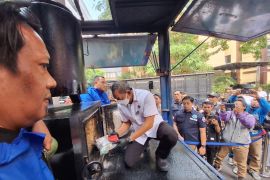 Polda Jatim musnahkan barang bukti 49 kg sabu-sabu