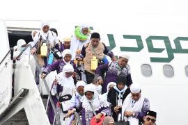 7.717 haji Debarkasi  Palembang telah kembali ke tanah air