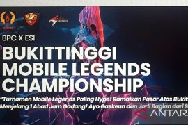 Wartawan BPC dan ESI gelar Turnamen Mobile Legends sambut seabad Jam Gadang