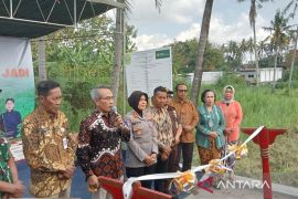 Bupati Bantul meresmikan proyek infrastruktur padat karya di Pleret