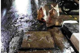 Jakarta hentikan pengerjaan jaringan utilitas kabel fiber di Pondok Gede Raya