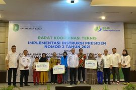 Sekda Kalbar dorong optimalisasi Jamsostek fokus pada perlindungan pekerja konstruksi