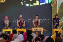 Pembukaan pameran Dekranas 2025 di Balikpapan