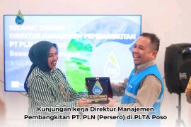 Kunker Direktur Manajemen Pembakitan PLN di PLTA Poso Energy