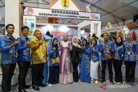 Dekranasda HST raih omset Rp32 juta pada HUT ke-45 Dekranas di Balikpapan