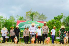 Polres HSS tanam jagung serentak kuartal III periode 2025