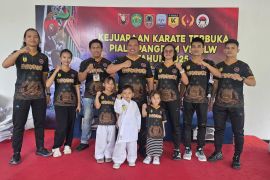Tim Karate Polda Kaltara siap berlaga di piala Pangdam VI/Mulawarman
