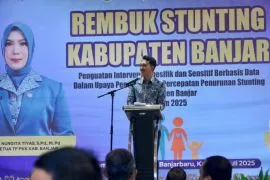 Bupati Banjar: Stunting tantangan besar pada pembangunan nasional