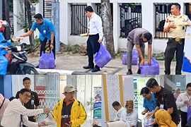 Bank Kalsel berbagi bubur Asyura dalam peringatan 10 Muharam 1447 H