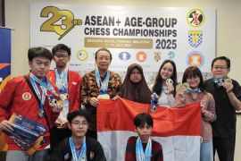 Indonesia sabet 13 medali  dari Kejuaraan Catur ASEAN+ Kelompok Umur