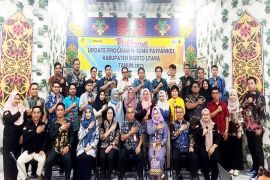 Dinkes Barito Utara tingkatkan kapasitas pengelolaan data SDM kesehatan