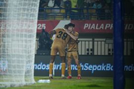 Dewa United menang 2-0 atas Liga Indonesia All-Stars