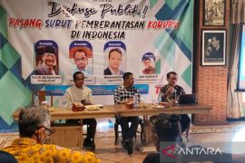 Diskusi pemerantasan korupsi bahas pasang surut KPK