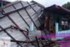 11 rumah rusak akibat cuaca ekstrem di Asahan