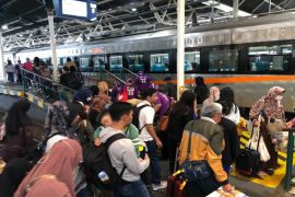 KAI Daop 6 Yogyakarta terima kedatangan 25 ribu penumpang KA Jarak Jauh pada akhir masa liburan sekolah