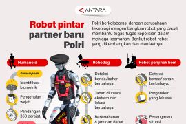 Robot pintar partner baru Polri