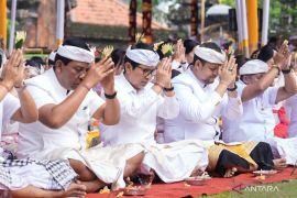 Bupati-Wabup Badung hadiri Puncak Karya Tawur Balik Sumpah Utama