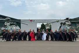 Pasukan Wingsuit Kopasgat, kelompok penerjun senyap penguasa baru udara
