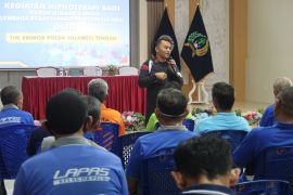 Satbrimob dan Lapas Palu kolaborasi berikan hipnoterapi bagi warga binaan