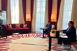 Presiden ratas bersama tujuh menko saat lawatan di Belgia