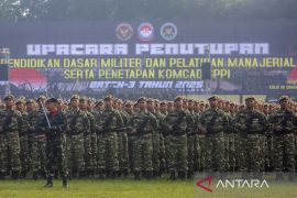 Upacara penetapan Komcad SPPI Batch-3 Tahun 2025