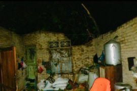 Pusdalops catat 86 rumah rusak  akibat cuaca ekatrem di Serdang Bedagai