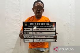 Polsek Medan Area tangkap pria rampok mertua demi bayar utang judi