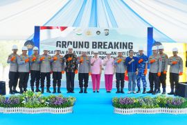 Kapolri menghadiri "groundbreaking" sembilan SPPG Polda Riau