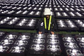 Sebanyak 1400 drone bakal terbang di final Piala Presiden 2025