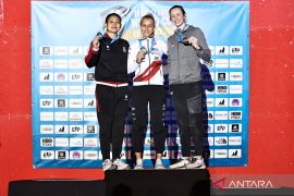 Atlet Indonesia Desak Made raih perak Kejuaraan Dunia Panjat Tebing di Prancis
